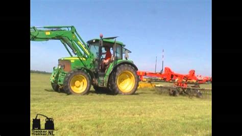 Trekkertrekker Nl Gras Ruggen Met Melkveehouderij Van Der Lely