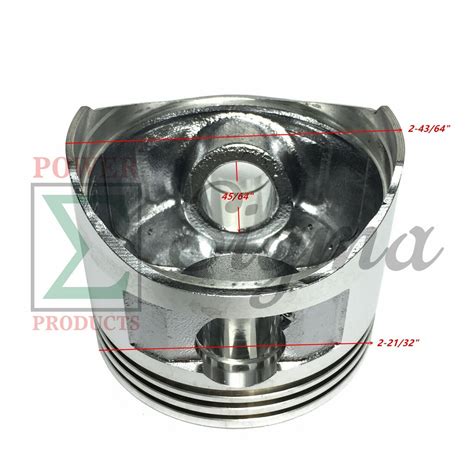 68mm Piston And Pin And Rings For Honda GX160 5 5 HP 13101 ZH8 010