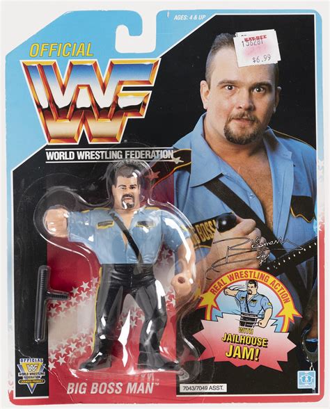 Hakes Hasbro Wwf 1992 Big Boss Man Series 3 Carded Action Figure