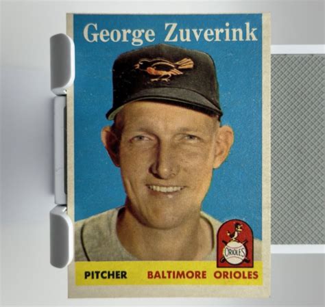 Topps George Zuverink Baltimore Orioles Ex Mt Mint Ebay