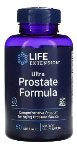 Life Extension Ultra Prostate Formula Prostata 60 Softgels Sabor Sin Sabor