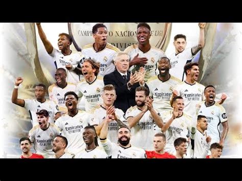 REAL MADRID CROWNED LA LIGA CHAMPIONS YouTube