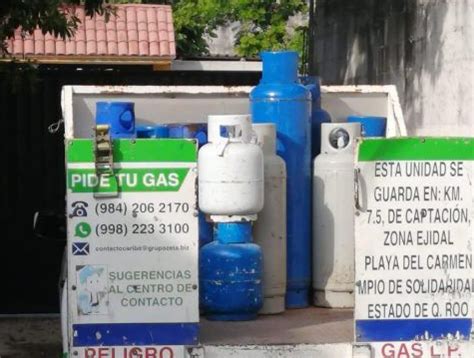 Gas a domicilio Playa del Carmen 24 horas Teléfono y precios de