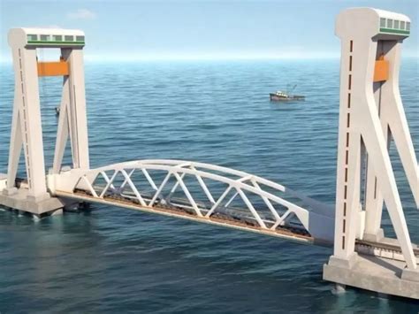 New Pamban Bridge Indias First Vertical Lift Rail Sea Bridge