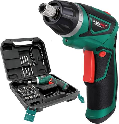 Amazon POSENPRO Cordless Electric Screwdriver 7 2V Rechargeable