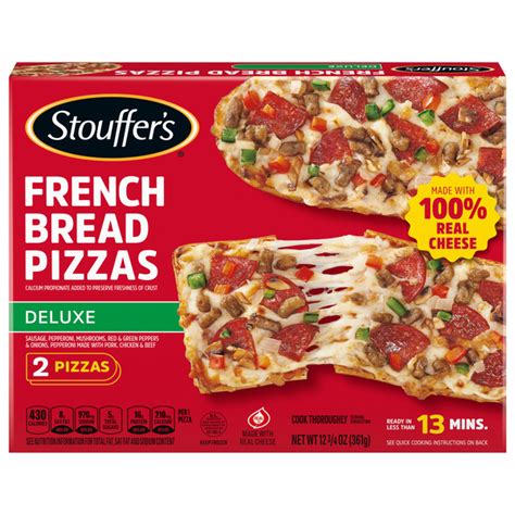 Save On Stouffer S French Bread Deluxe Pizza Frozen 2 Ct Order Online Delivery Giant