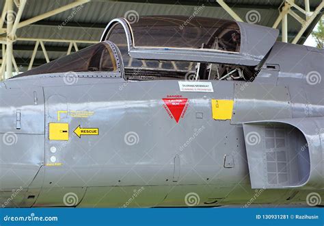 Northrop Grumman F 5e Jet On Display At Submarine Museum In Klebangthe