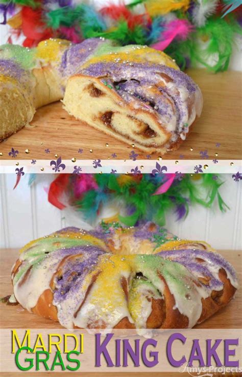 Homemade Mardi Gras King Cake Recipe