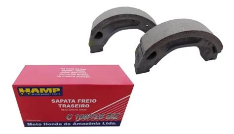 Lona De Freio Sapata Traseira Biz Bros Crf230 Original