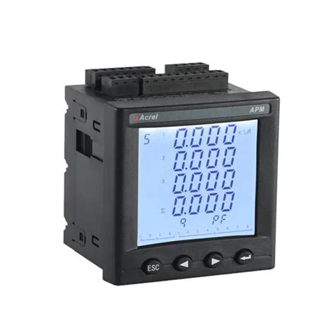 Acrel Apm Three Phase Four Wire Multi Function Panel Power Meter Lcd