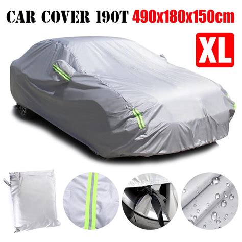 Köp S M L XL XXL Universal SUV Car Covers Sun UV Snow Dust Resistant