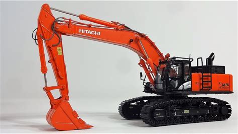 Hitachi 470lch Excavator 150 Scale Diecast Model By Tmc Youtube