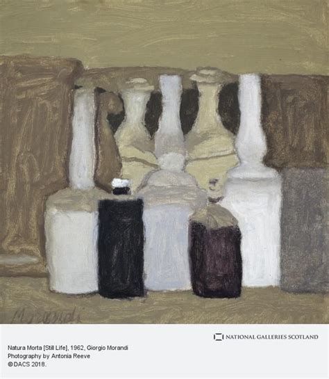 Giorgio Morandi Still Life Natura Morta 1962 Oil On Canvas 30