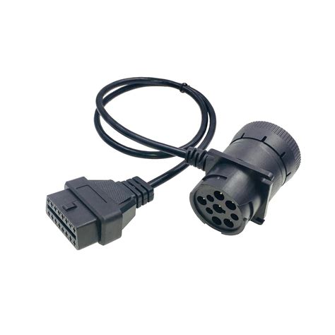 Obd Female Connector 12 Pin To 9 Pin Diagnostic Cable Buy Obd Female Connector 12 Pin Cable