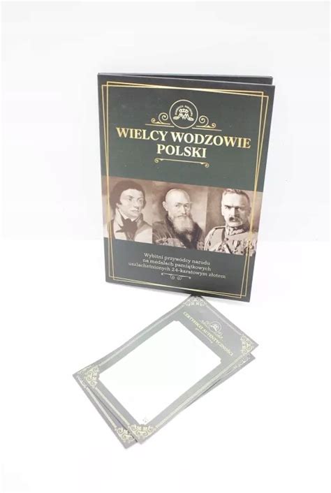 3 MONETY WIELCY WODZOWIE POLSKI ALBUM 12353583556 Oficjalne