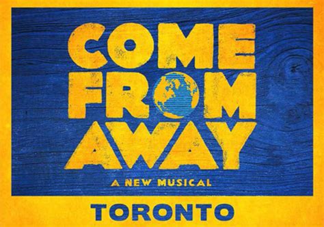 Tickets for ‘Come From Away’ in Toronto | The Millstone