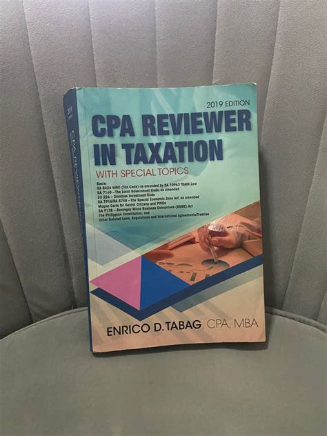 Cpa Reviewer In Taxation By Enrico Tabag Hobbies Toys Books