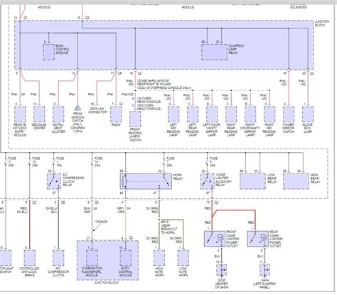 DIAGRAM 1999 Dodge Caravan Fuse Panel Diagram MYDIAGRAM ONLINE