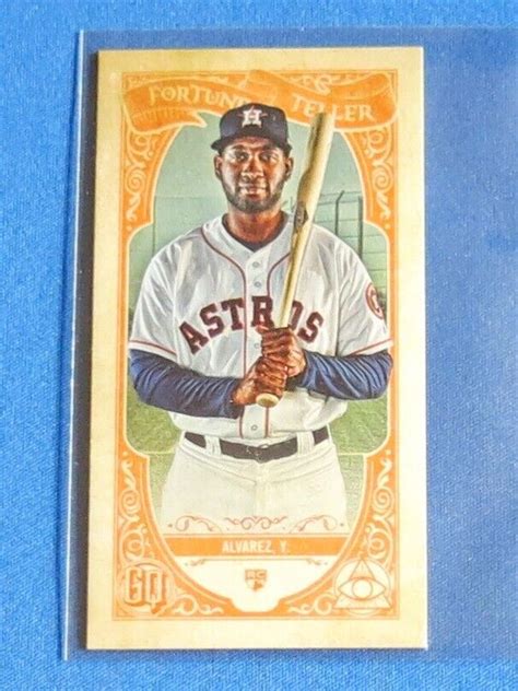 2020 Topps Gypsy Queen Yordan Alvarez Fortune Teller FTM 5 Rookie