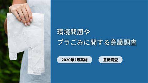 レジ袋有料化、8割が「エコバッグ」を使用予定。環境問題やプラごみに関する意識調査