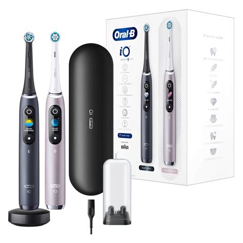 Oral B IO Series 9 Black Rose Duopack Elektromos Fogkefe