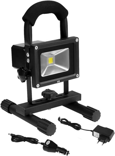 Le 10 Watt LED Portable Work Light LED Floodlight Rechargeable LED