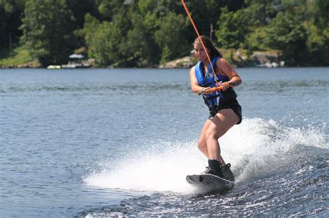 Water Skiing Arrowhead Camp