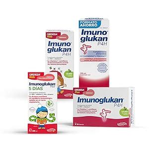 Imunoglukan P4H Jarabe 250ml 250ml Complemento Alimenticio Con