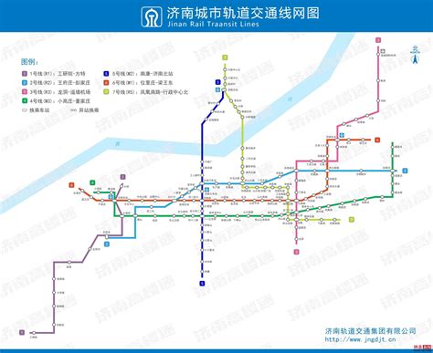 济南地铁线路图济南地铁规划图