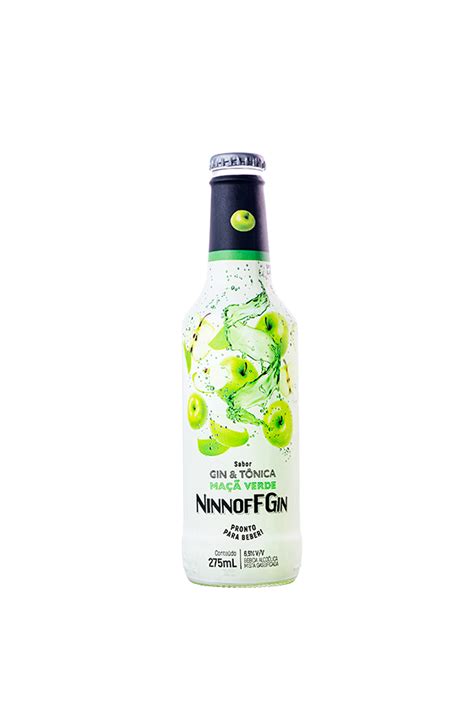 Ninnoff Gin Tônica Maçã Verde Bebidas Chiamulera