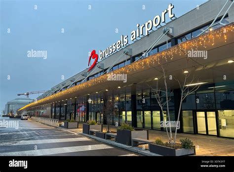 Airport Zaventem Bruxelles - A view of the Brussels International Airport in Zaventem, Belgium ...