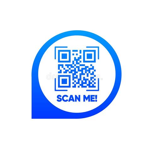 Scan Me Qr Code Stock Illustrations Scan Me Qr Code Stock