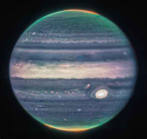 3 Color Infrared Jupiter Nasa Esa Csa Jupiter Ers Te Flickr