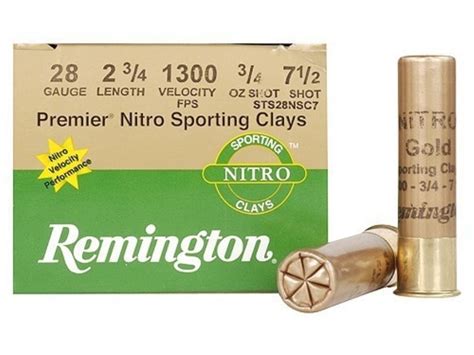 Remington Premier Nitro Gold Sporting Clays Ammo Ga Oz