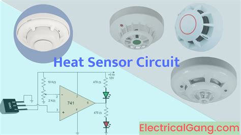 Heat Sensor Circuit Operating Principle Of Heat Sensor Circuit