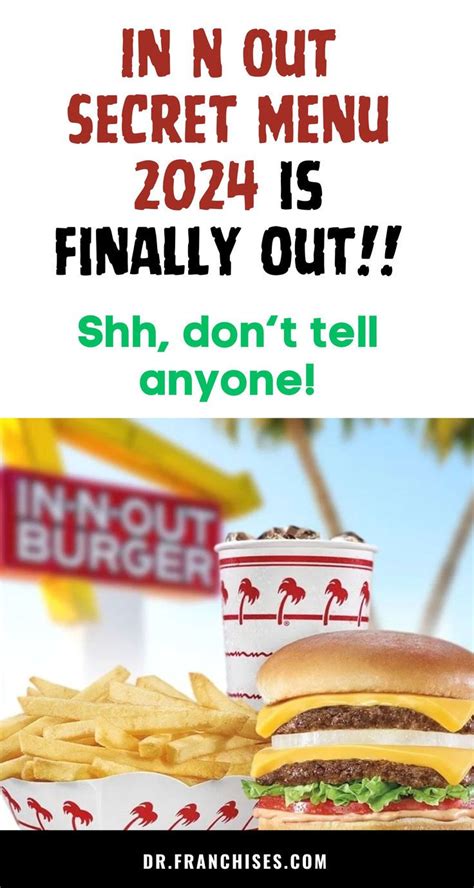 The Dark Side Of Doubledoubles Uncovering The Calorieloaded Truth Behind Innout Burgers Secret Menu Items