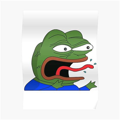 Angry Pepe Posters | Redbubble