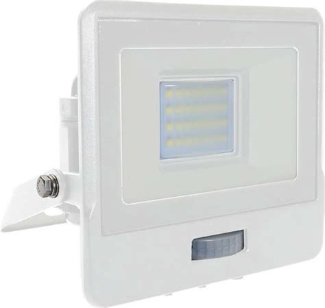 V Tac Vt S W Led Schijnwerpers Met Pir Sensor Samsung Ip Wit