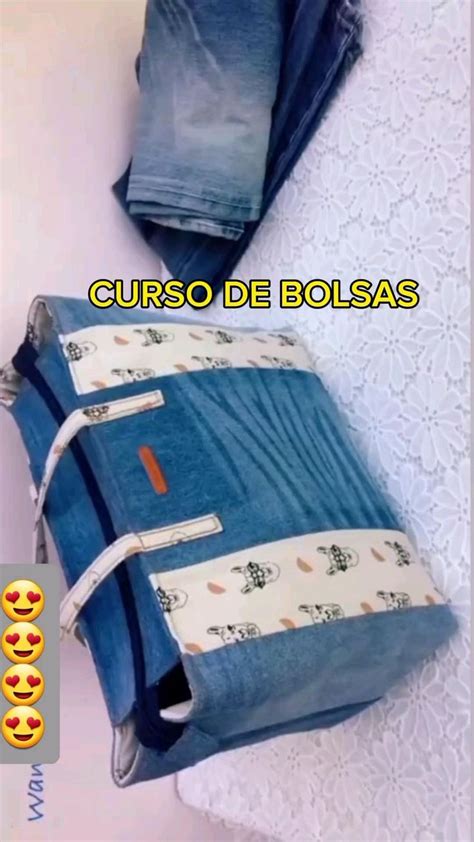 Olha Que Perfei O Em Padr Es De Jeans Diy Bolsa Jeans