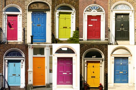 Feng Shui Recommended Front Door Colors For Good Luck Shop The Style