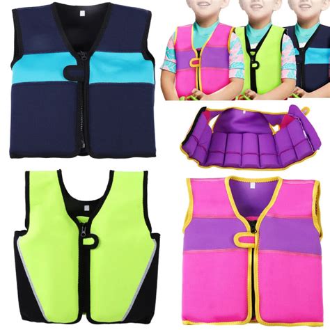 1 6 Years Old Kids Neoprene Life Jacket Children Life Vest Water Safety