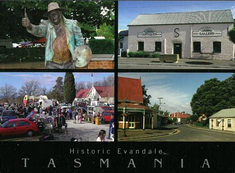 Historic Evandale Tasmania Postcard – Tasmanian Postcards & Souvenirs