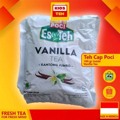 Jual Teh Celup Kantong Jumbo Es Teh Poci Dus Vanilla Shopee Indonesia