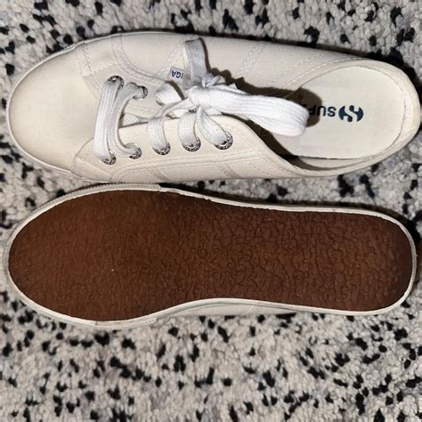 Platform Superga Mule Tennis Shoes Has A Couple Depop