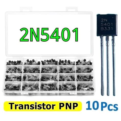 Jual 10 Pcs Transistor 2n5401 150v 600ma Pnp To 92 2n 5401 Amplifier