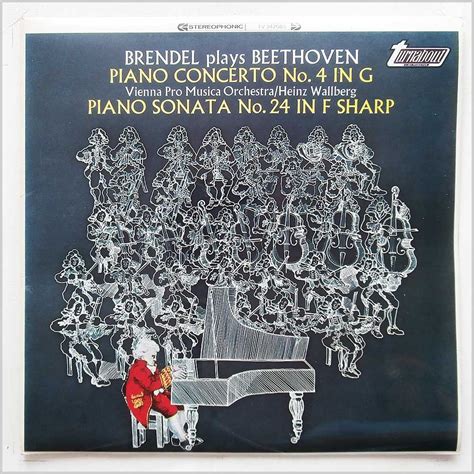 Beethoven Piano Concerto No 4 In G Piano Sonata No 24 In F Sharp De