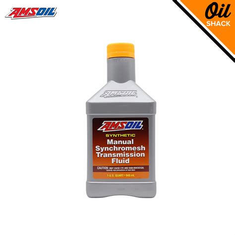 AMSOIL MANUAL SYNCHROMESH TRANSMISSION FLUID FULLY SYNTHETIC 1 QUART