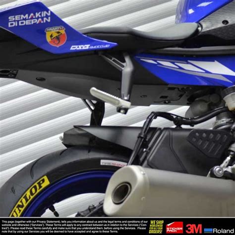 Multicolor Yamaha R Model Movistar Design Full Body Wrap Decal