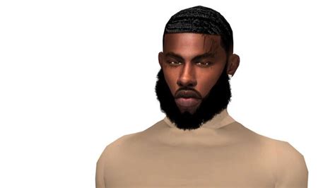 Sims 4 black male hair - pannaa