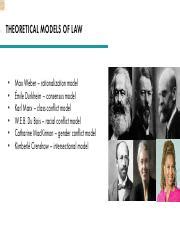 9 26 Pdf THEORETICAL MODELS OF LAW Max Weber